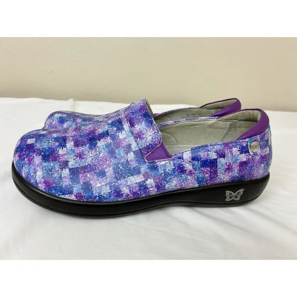 Alegria Keli Pretty Griddy Clogs Size US 13/EU 44 Womens Nursing Shoes KEL-7839